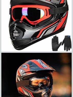 ILM youth XL ATV Motorcross helmet